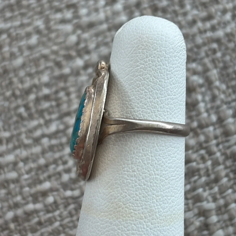 Sterling Silver and Turquoise Ring